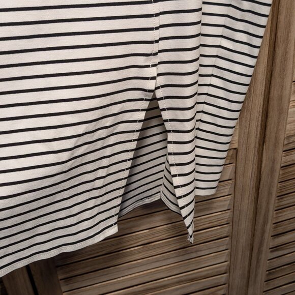 Worthington Striped Black and White Skirt Size XLT - Picture 2 of 6